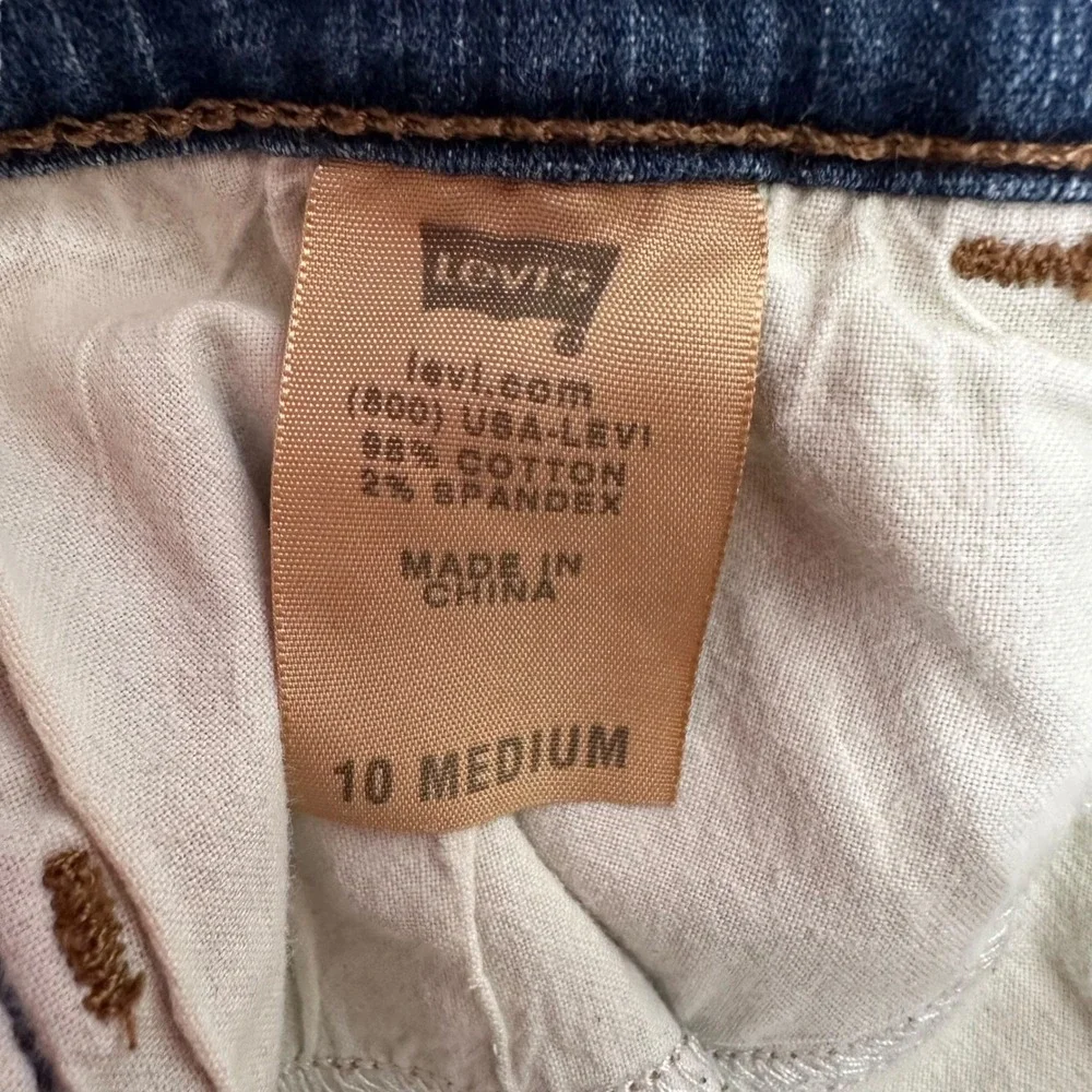 Vintage Levi's Jeans Perfectly Slimming Bootcut‎ Casual Boho Women's Size 10